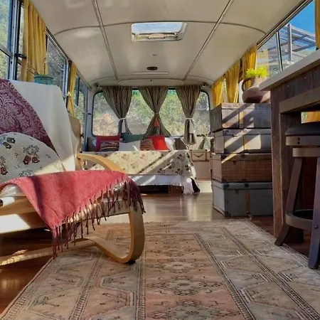 Green Bus Unique & Private 3 Min From Coral Bay Camping *